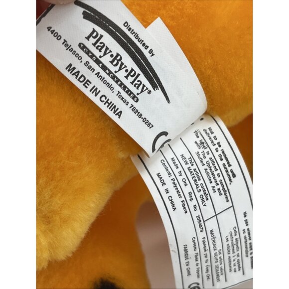 Garfield Cat Plush Stuffed Animal Play-by-Play Standing 16" w/tag - Picture 6 of 12